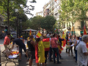 estanqueres, banderes espanyoles