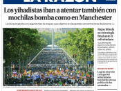 Portada d'aquest dilluns de 'La Razón'