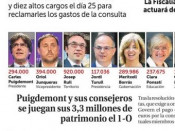 Portada del diari pagat pel Grup Planeta
