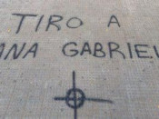 Pintada amenaçant de mort Anna Gabriel a la Universitat de València