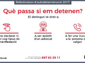 Guia de com actuar en cas de ser encausat pel referèndum de l'1-O