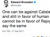Twit d'Edward Snowden