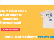 Imatge de la web de yeswecat