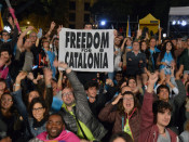 Aquest vespre a la plaça de Catalunya de Barcelona
