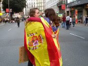 Dues amigues avui per la zona de plaça Universitat