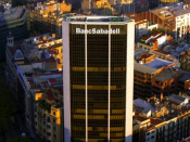 La seu corporativa de Banc Sabadell, a Barcelona