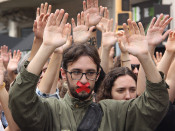 Una imatge d'arxiu d'una manifestació