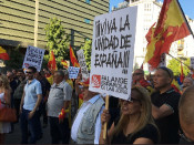 La Falange feia acte de presència a Barcelona el 8-O
