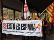 Grups d'ultra dreta a la manifestació del 12 d'octubre