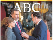 Portada de l'ABC divendres 13 d'octubre