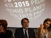 José Creuheras, president del Grup Planeta, durant la roda de premsa prèvia del Premi Planeta 2015 el 14 d'octubre