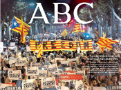 Portada de l'ABC dimecres 18 d'octubre