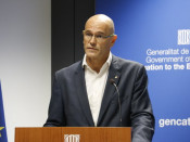 Raül Romeva a la delegació del Govern a Brussel·les