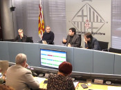 Gerardo Pisarello a la Comissió de Presidència de l'Ajuntament de Barcelona