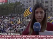 Una captura de pantalla de la connexió en directe de TVE