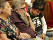 La diputada de la CUP Anna Gabriel al seu escó