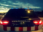 Una imatge d'arxiu d'un vehicle dels Mossos d'Esquadra