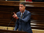 El líder del PPC Xavier Garcia Albiol al Parlament