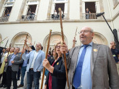 Els alcaldes, reunits al Parlament
