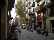 carrer hospital barcelona raval immigracio immigrants