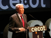 El president de CECOT, Antoni Abad, en una imatge d'arxiu