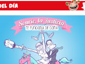 Vinyeta del dia de la revista Satírica El Jueves