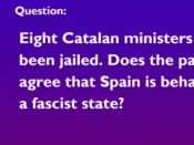 Captura de la pregunta de la BBC