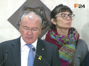 Roda de premsa dels partits independentistes imputats a Reus