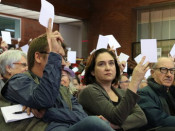 ada colau, xavier domenech, comuns