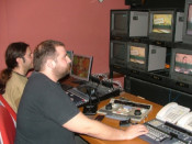 televisió, edició, monitors
