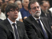 Carles Puigdemont i Mariano Rajoy, en una imatge d'arxiu