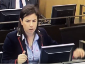 Vázquez, durant la comissió