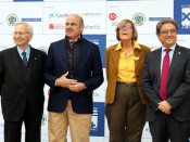 El ministre d'Economia, Luis de Guindos, aquest 25 de novembre del 2017 a la XXII Trobada d'Economia de S'Agaró