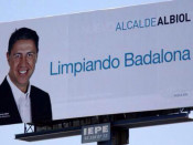 Una imatge d'arxiu d'una campanya d'Albiol a Badalona