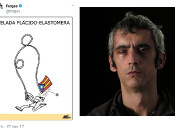 La vinyeta de Forges amb la imatge d'en Roger Espanyol, víctima de les càrregues policial de l'1-O