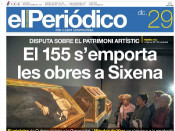 Portada de El Periódico del 29 de novembre