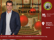 El cartell que anunciava el dinar amb Toni Cantó