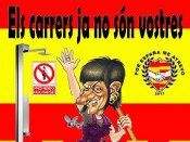 El cartell llançat per la plataforma ultra Somatemps