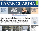Portada de La Vanguardia el 4 de desembre