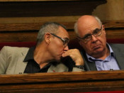 Joan Coscubiela amb Lluís Rabell