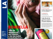 Portada de 'La Razón' d'aquest diumenge
