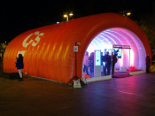 ciudadanos, carpa, barcelona
