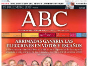 Portada de l'ABC el 15 de desembre
