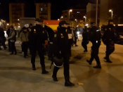 policia espanyola, feixistes