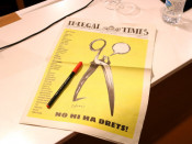 La portada d''Illegal Times', el 18 de desembre del 2017