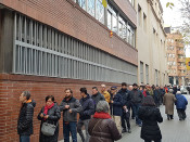 Cues a una escola de Barcelona