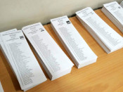 Foto de les paperetes publicada per ERC Viladecans