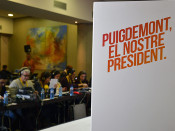 La seu electoral de JxCat