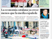 Portada de 'La Vanguardia' d'aquest dijous