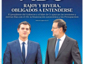 Portada del diari 'ABC' d'aquest divendres